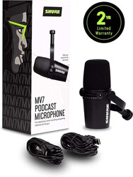 Shure MV7 USB Dinamik Podcast Mikrofonu - 2