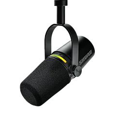 Shure MV7i - USB-XLR Mobil Uyumlu Dinamik Podcast Mikrofonu - 1