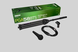 Shure PGA58-BTS Dinamik Vokal Mikrofon Paketi - Shure