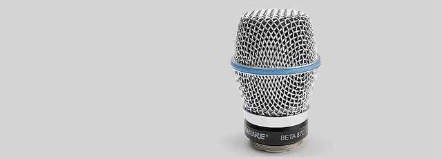 Shure RPW122 El Tipi Telsiz Mikrofon Kapsülü - 1