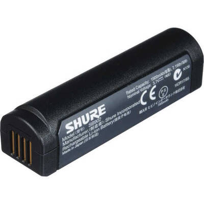 Shure SB 902 GLX-D Serisi İçin Lityum Şarj Edilebilir Batarya