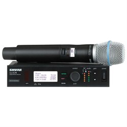 Shure ULXD24E/B87A Kablosuz Telsiz El Mikrofonu - Shure