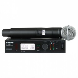 Shure ULXD24E/SM58 Kablosuz Telsiz El Mikrofonu - Shure