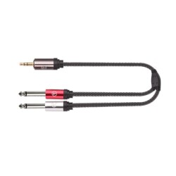 SJ2J-10M 3.5mm St Erkek - 2x6.35mm Mono Erkek-10m - Klangmeister