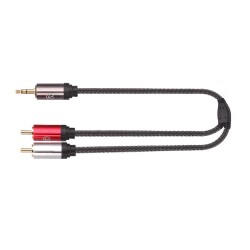 SJ2R-3M 3.5mm St Erkek - 2xRCA Erkek-3m - Klangmeister