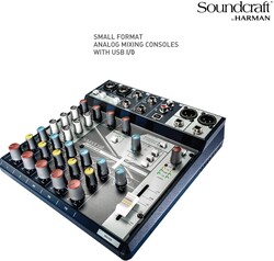 Soundcraft NOTEPAD-8FX 8 Girişli Analog Stüdyo Kayıt Mikseri - 3