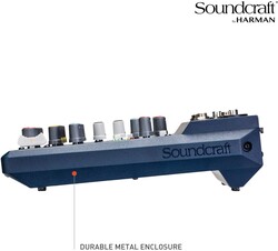 Soundcraft NOTEPAD-8FX 8 Girişli Analog Stüdyo Kayıt Mikseri - 4
