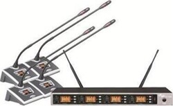SSP K400/D1 4 Kanal UHF Kablosuz Kürsü Mikrofon Seti - SSP