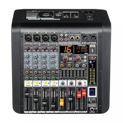 SSP PM 254 Amfili Power Mikser 2x170 Watt 8 Kanal - SSP