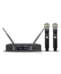 SSP WM802/33 Çift El Kablosuz Mikrofon Sistemi - SSP