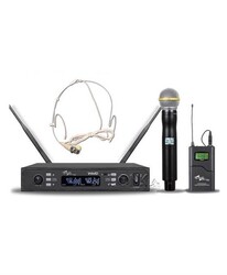 SSP WM802/3H El+Kafa Kablosuz Mikrofon Seti - SSP