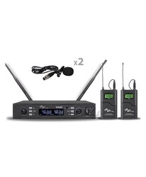 SSP WM802/LL Çift Yaka Kablosuz Mikrofon Seti - SSP