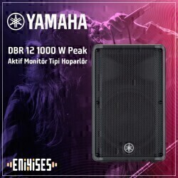 Yamaha DBR 12 1000 W Peak Aktif Monitör Tipi Hoparlör - 7