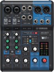 Yamaha MG06X 6 Kanal Analog Mikser - 1